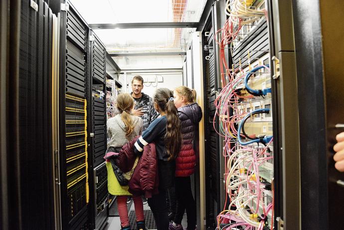 «Mädchen – Informatik – los!» bei Appenzell Ausserrhoden Informatik ARI